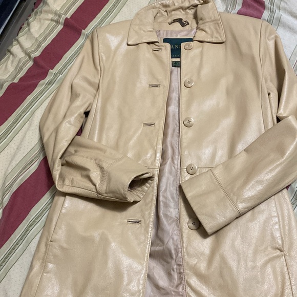 Danier Geniune Leather Jacket - Camel Colour - Picture 3 of 8